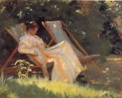 佩德 塞韦林 克罗耳 : Marie en el jardin